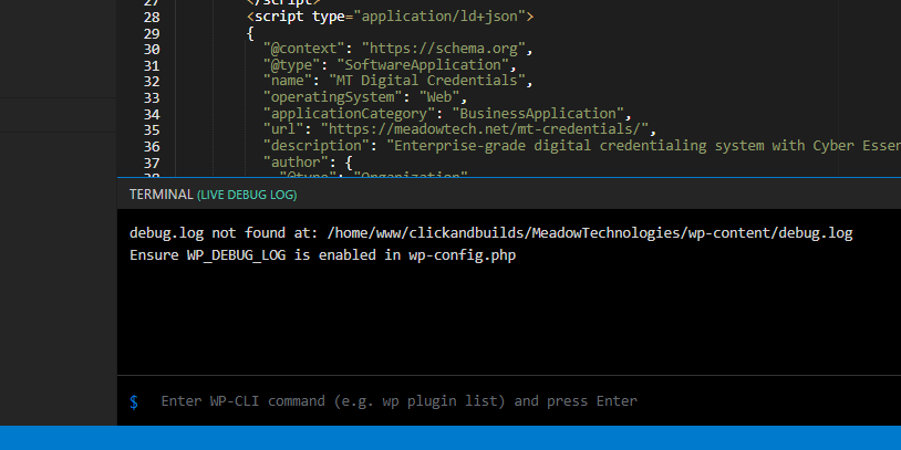 Integrated Terminal