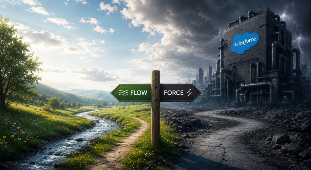 Go with the Flow, Not with the Force
